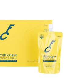 집중력강화음료 포캄 FoCalm, 120ml x 14팩(1박스)