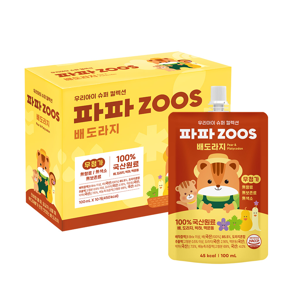 파파주스 배도라지 100ml * 10포/BOX