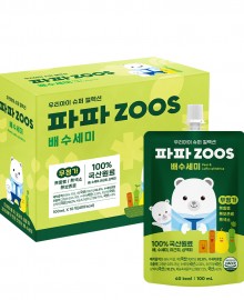 파파주스 배수세미 100ml x 10포/BOX